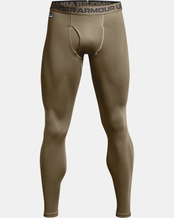 Men's UA Tactical ColdGear® Infrared Base Leggings, Brown, pdpMainDesktop image number 5